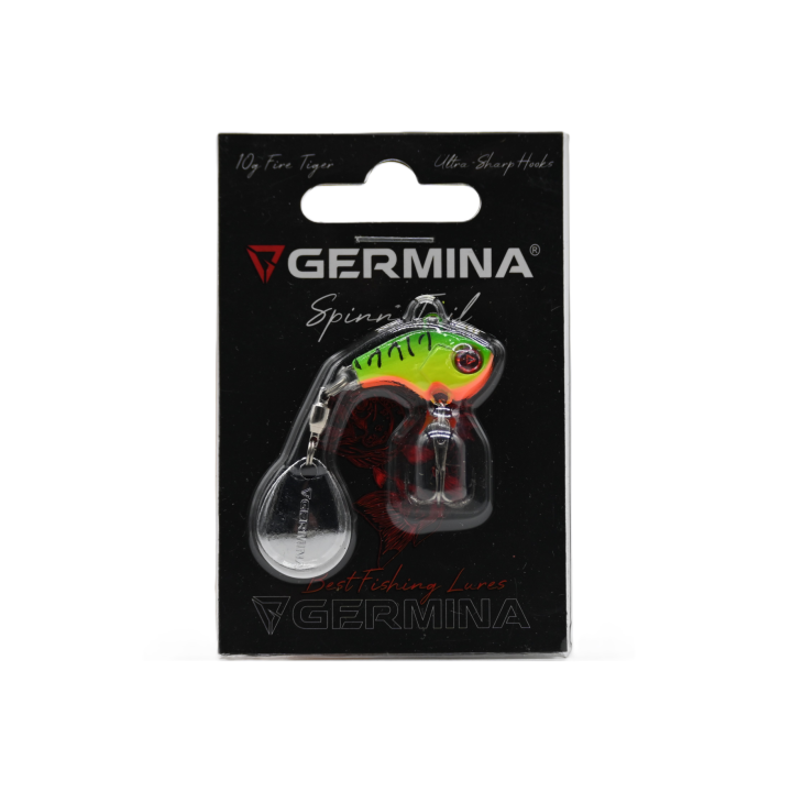 Wirujący Ogonek GERMINA Spinn Tail 10g Fire Tiger