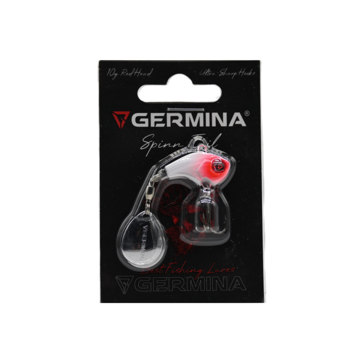 Wirujący Ogonek GERMINA Spinn Tail 10g Red Head