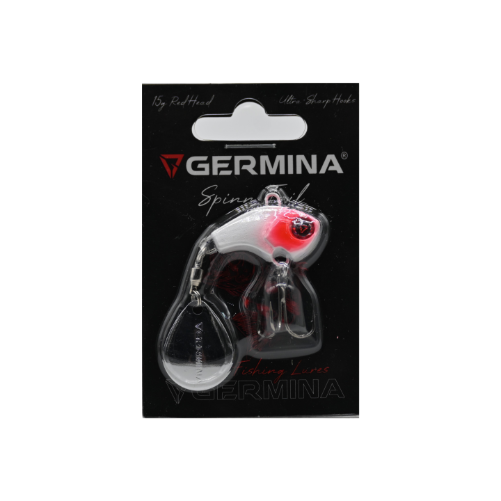 Wirujący Ogonek GERMINA Spinn Tail 15g Red Head