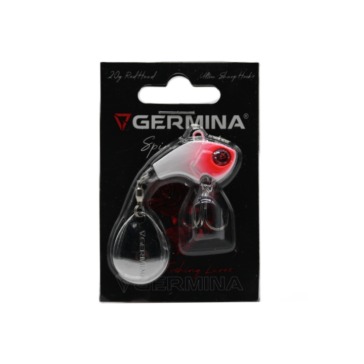Wirujący Ogonek GERMINA Spinn Tail 20g Red Head