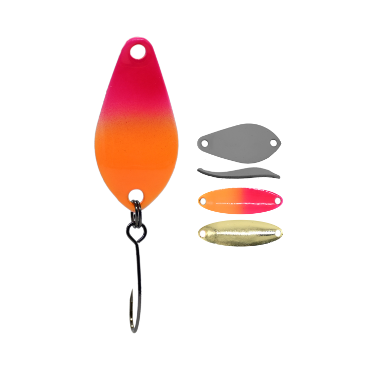Błystka Wahadłowa GERMINA Trout Spoon 1.5g - Tequila