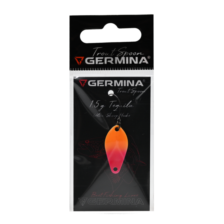 Błystka Wahadłowa GERMINA Trout Spoon 1.5g - Tequila