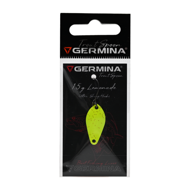Błystka Wahadłowa GERMINA Trout Spoon 1.5g - Lemonade