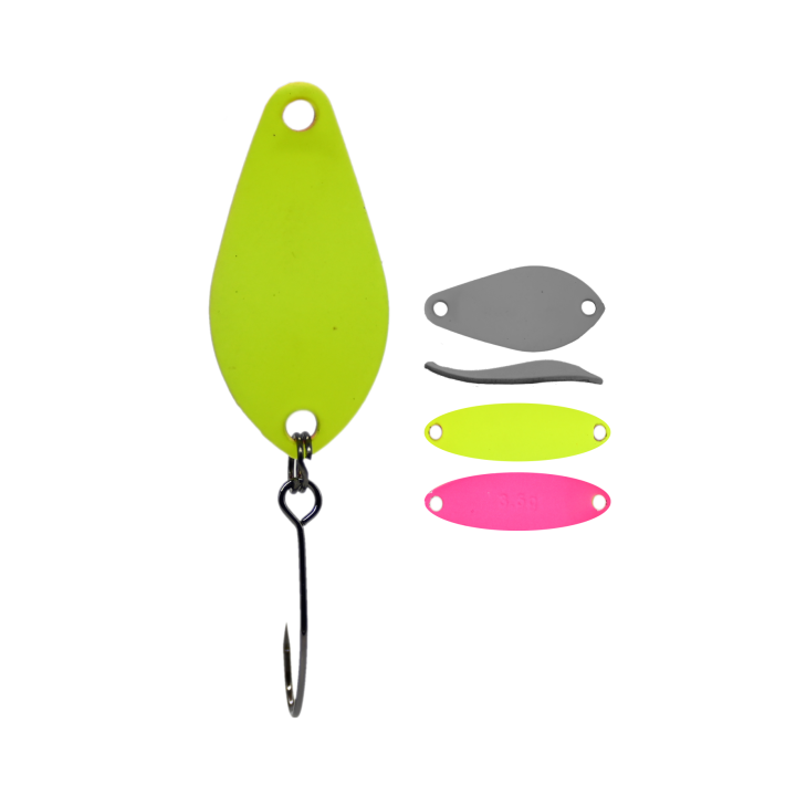 Błystka Wahadłowa GERMINA Trout Spoon 1.5g - Pinky