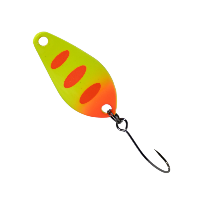 Błystka Wahadłowa GERMINA Trout Spoon 1.5g - Orange Tiger