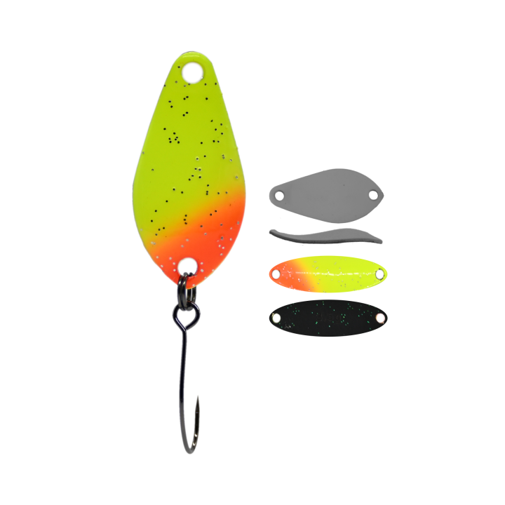Błystka Wahadłowa GERMINA Trout Spoon 1.5g - Granadine