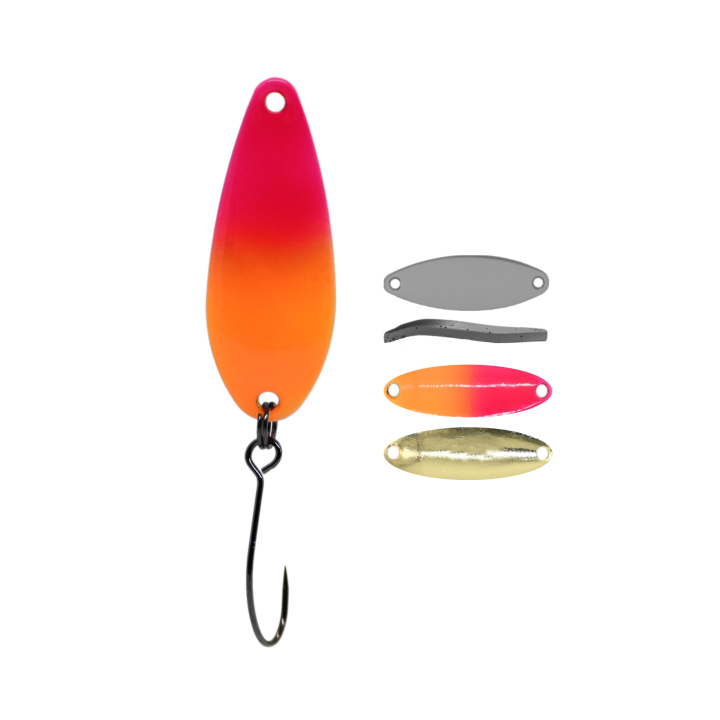 Błystka Wahadłowa GERMINA Trout Spoon 2g - Tequila