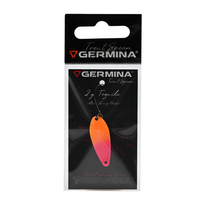 Błystka Wahadłowa GERMINA Trout Spoon 2g - Tequila