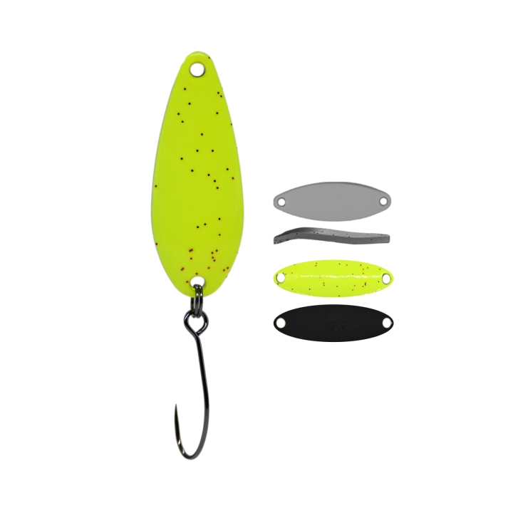 Błystka Wahadłowa GERMINA Trout Spoon 2g - Lemonade