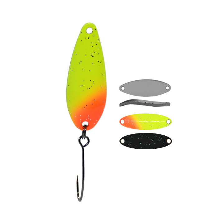 Błystka Wahadłowa GERMINA Trout Spoon 2g - Granadine
