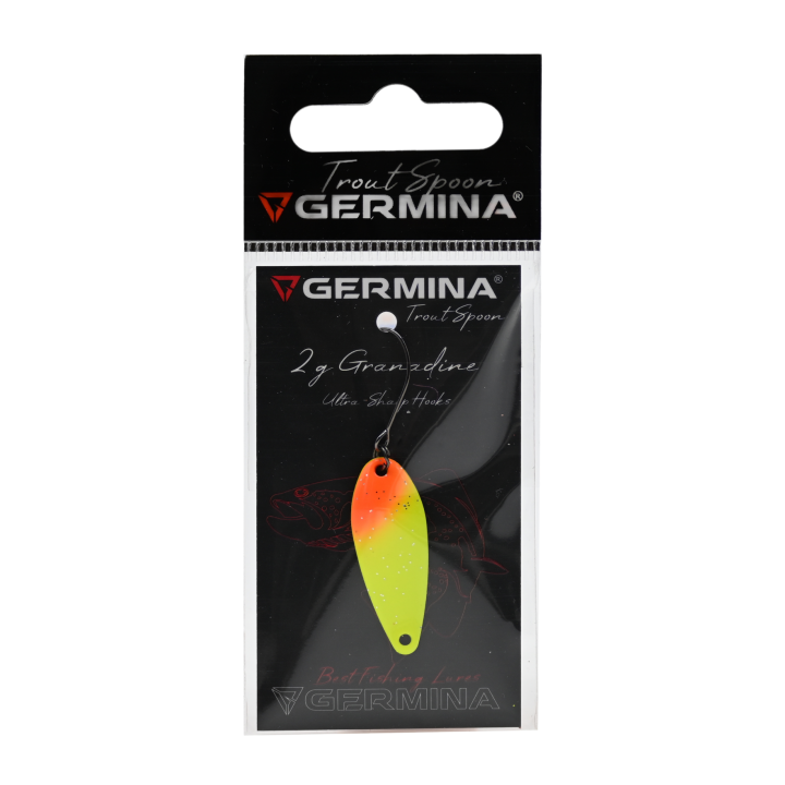 Błystka Wahadłowa GERMINA Trout Spoon 2g - Granadine
