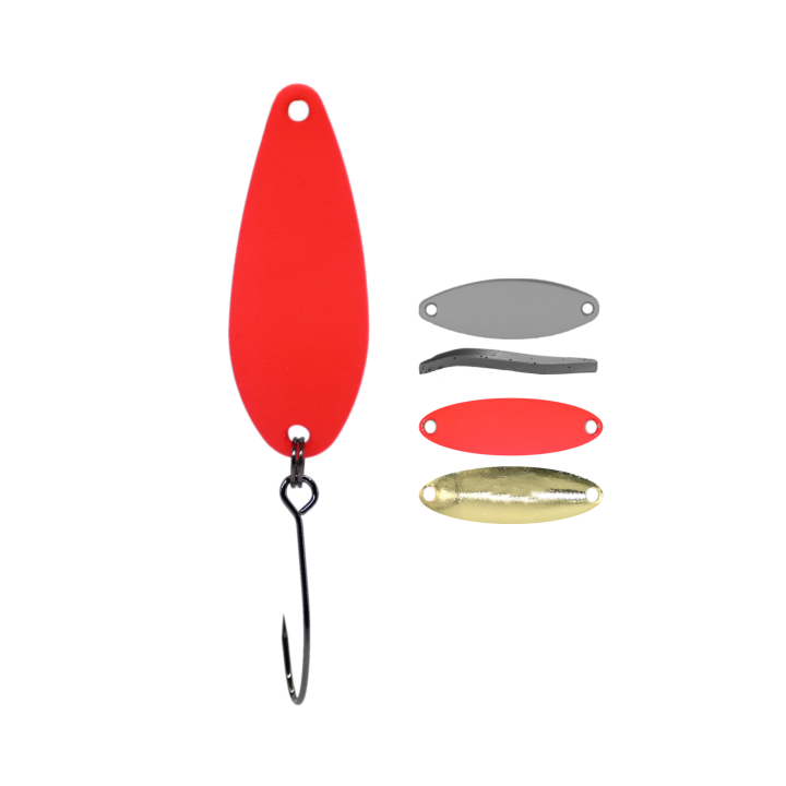 Błystka Wahadłowa GERMINA Trout Spoon 2g - Hot Gold