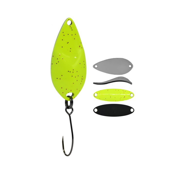 Błystka Wahadłowa GERMINA Trout Spoon 2.5g - Lemonade