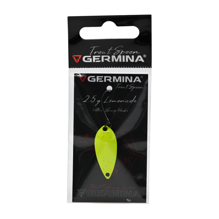 Błystka Wahadłowa GERMINA Trout Spoon 2.5g - Lemonade