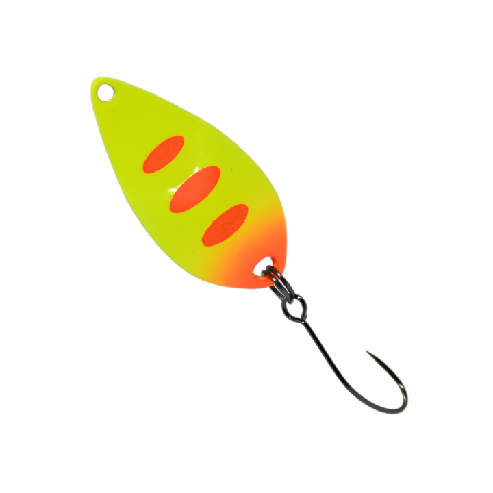 Błystka Wahadłowa GERMINA Trout Spoon 2.5g - Orange Tiger