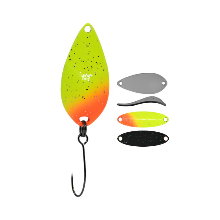 Błystka Wahadłowa GERMINA Trout Spoon 2.5g - Granadine