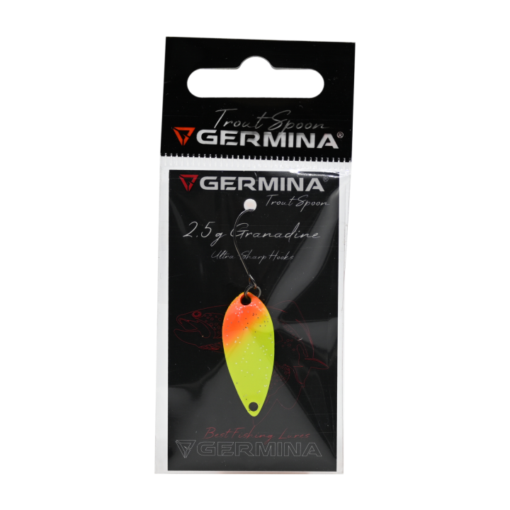 Błystka Wahadłowa GERMINA Trout Spoon 2.5g - Granadine