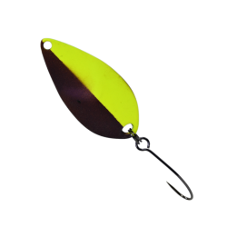Błystka Wahadłowa GERMINA Trout Spoon 2.5g - Black Widow