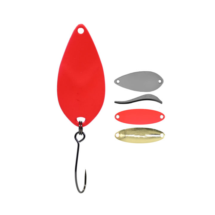 Błystka Wahadłowa GERMINA Trout Spoon 2.5g - Hot Gold