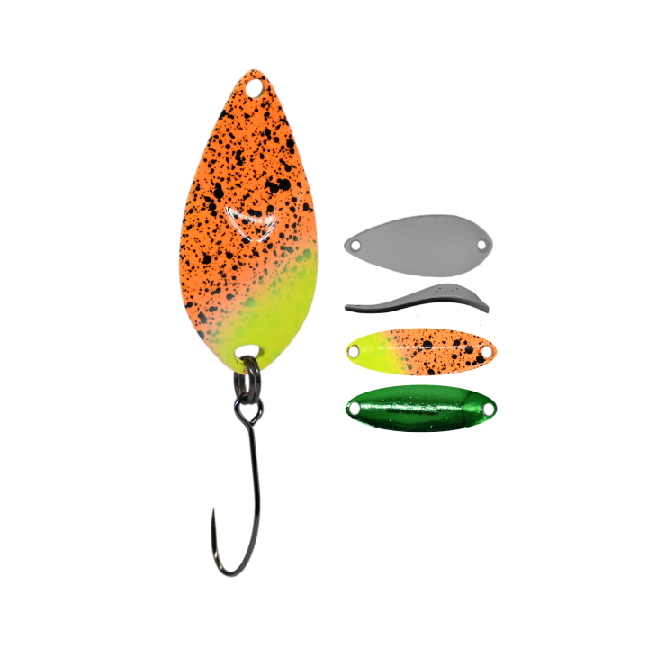 Błystka Wahadłowa GERMINA Trout Spoon 2.5g - Slather