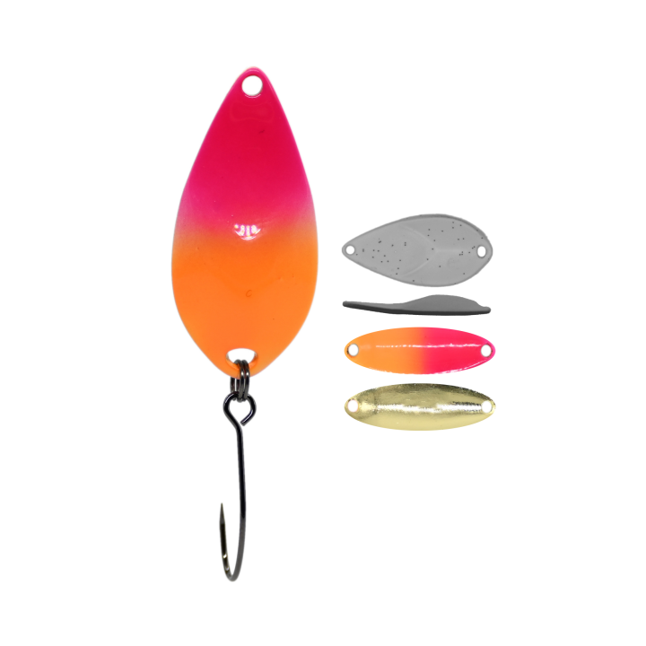 Błystka Wahadłowa GERMINA Trout Spoon 3g - Tequila