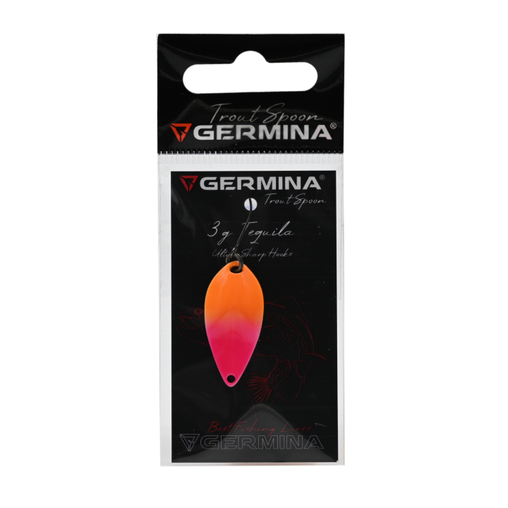 Błystka Wahadłowa GERMINA Trout Spoon 3g - Tequila