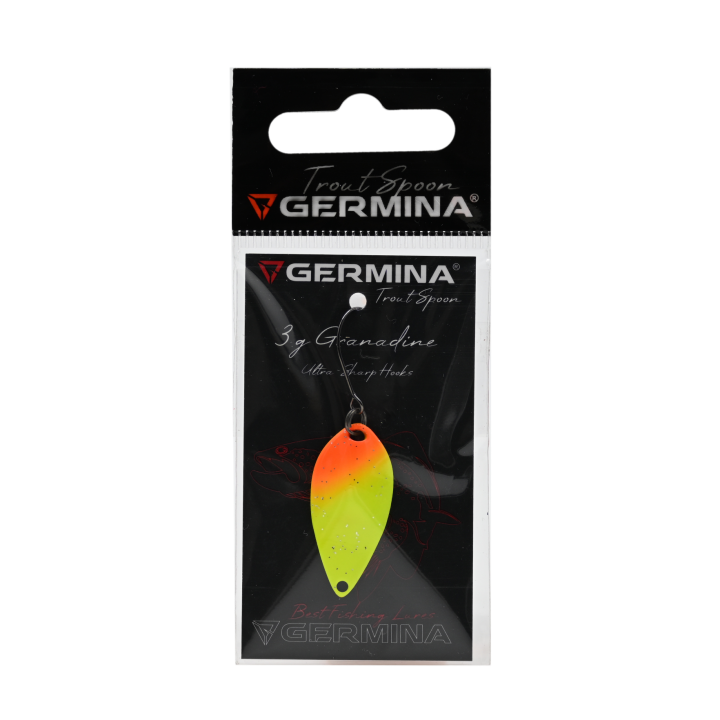 Błystka Wahadłowa GERMINA Trout Spoon 3g - Granadine