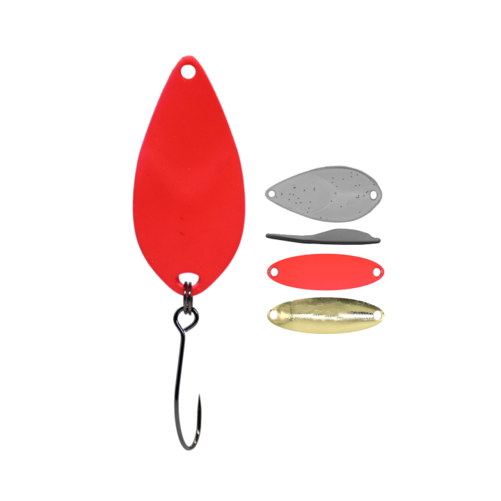 Błystka Wahadłowa GERMINA Trout Spoon 3g - Hot Gold