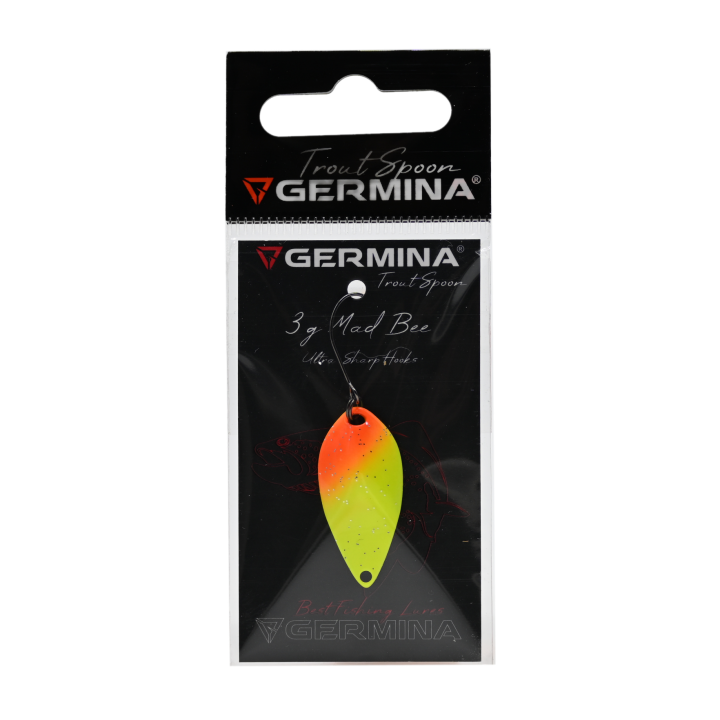 Błystka Wahadłowa GERMINA Trout Spoon 3g - Mad Bee