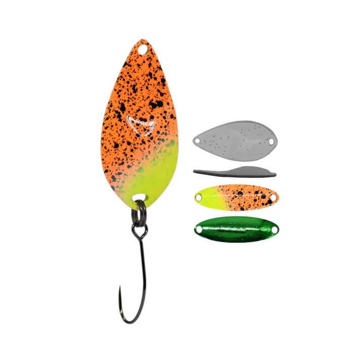 Błystka Wahadłowa GERMINA Trout Spoon 3g - Slather
