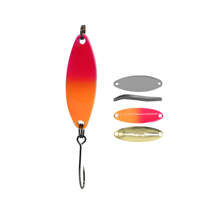 Błystka Wahadłowa GERMINA Trout Spoon 3.5g - Tequila