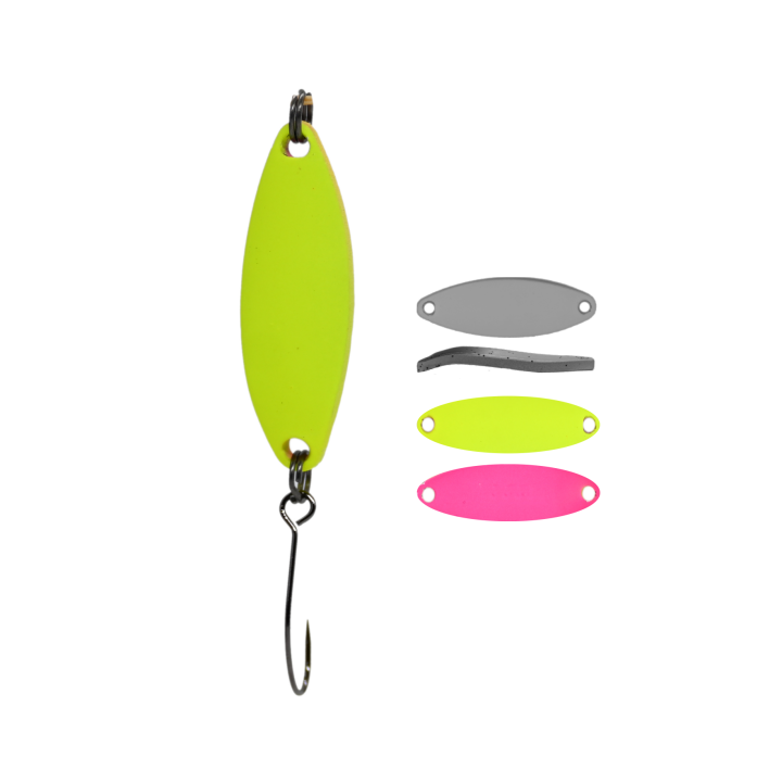Błystka Wahadłowa GERMINA Trout Spoon 3.5g - Pinky