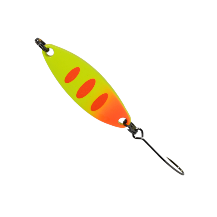 Błystka Wahadłowa GERMINA Trout Spoon 3.5g - Orange Tiger