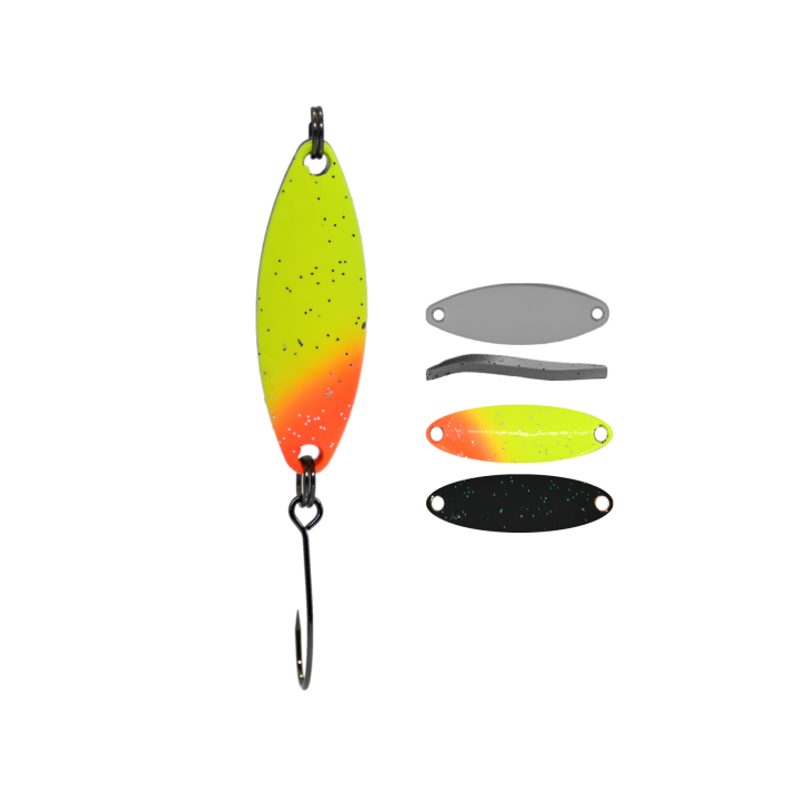 Błystka Wahadłowa GERMINA Trout Spoon 3.5g - Granadine