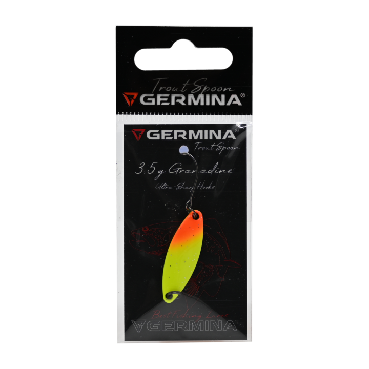 Błystka Wahadłowa GERMINA Trout Spoon 3.5g - Granadine