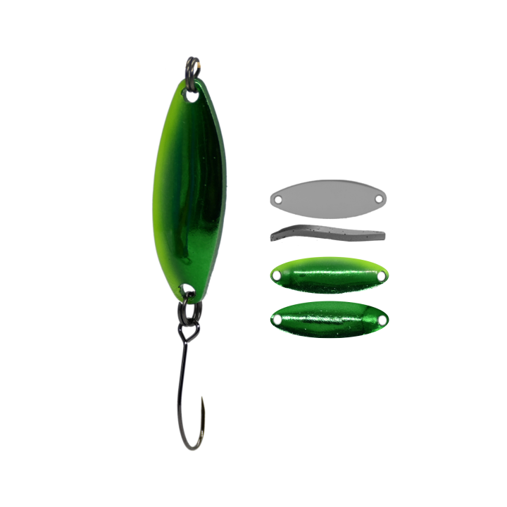 Błystka Wahadłowa GERMINA Trout Spoon 3.5g - Squizze