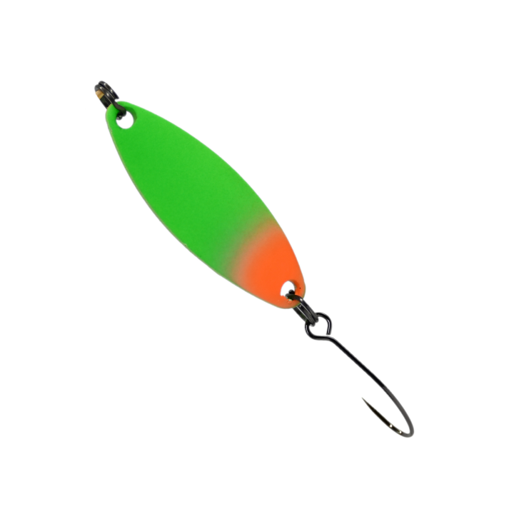 Błystka Wahadłowa GERMINA Trout Spoon 3.5g - Green Beetle