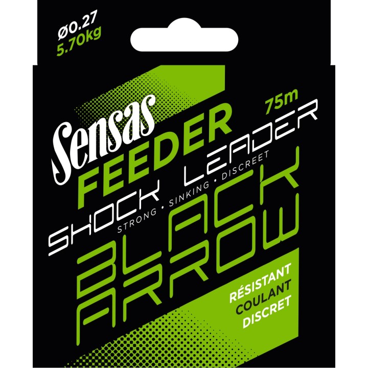 Żyłka strzałowa SENSAS Feeder Shock Leader 75m - 0.27mm