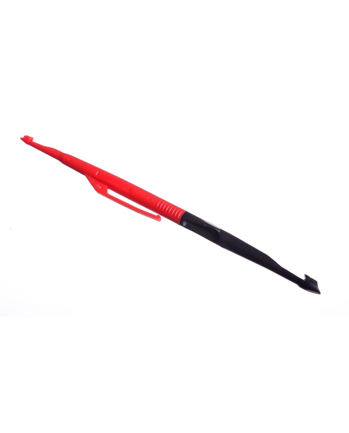 PLASTIC DOUBLE DISGORGER WITH NEEDLE Large