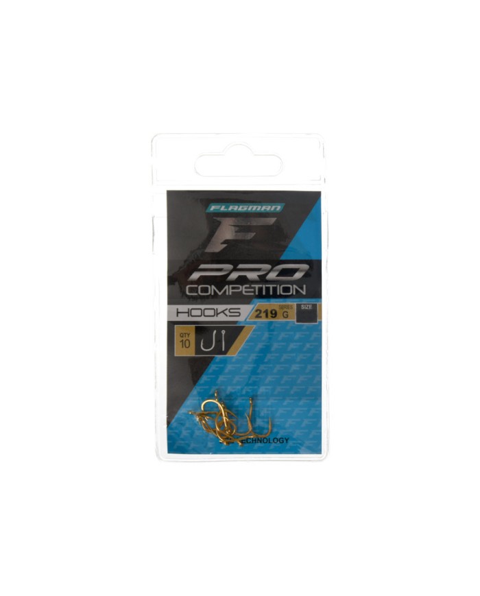 FLAGMAN HOOK Pro Competition 219 ?10 gold 10pcs