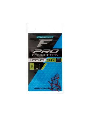 FLAGMAN HOOK Pro Competition 215 ?12 red 10pcs