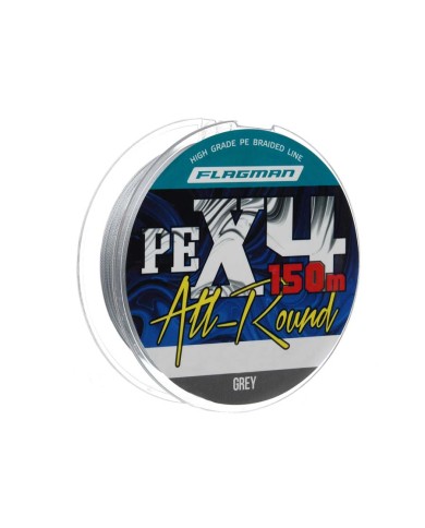 Plecionka FLAGMAN All-Round PE X-4 150m 0.19mm Grey