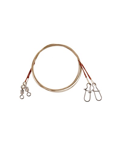 Przypon stalowy FLAGMAN X7 15kg 30cm - 2 szt.
