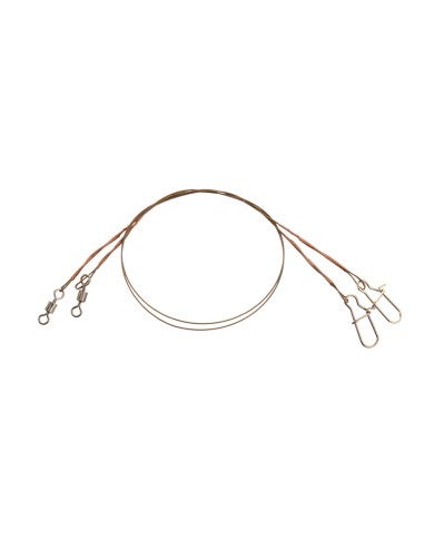 Przypon stalowy FLAGMAN X19 15kg 30cm - 2 szt.