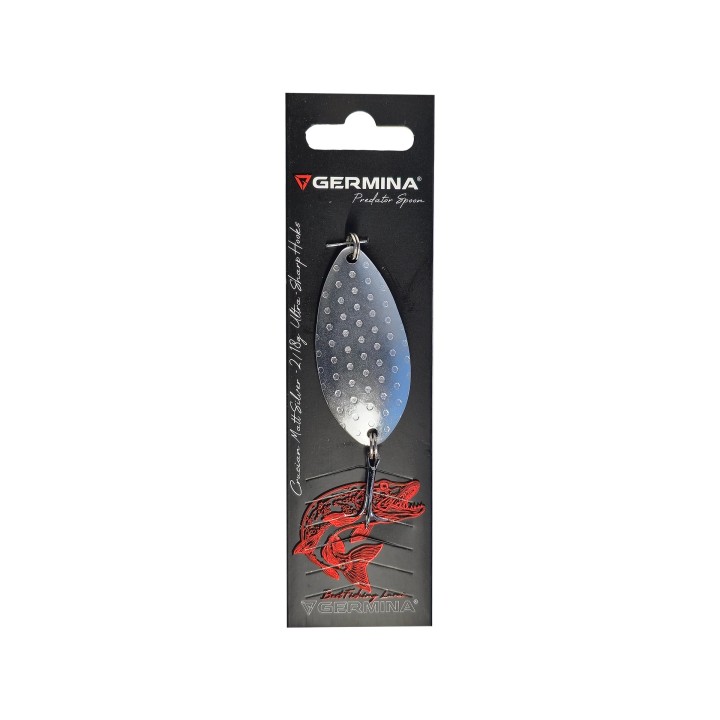 Wahadłówka GERMINA Karaś 2 - 18g Matt Silver