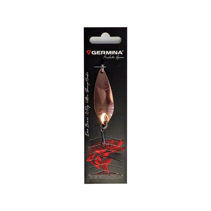 Wahadłówka GERMINA Esox 1 - 10g Brass