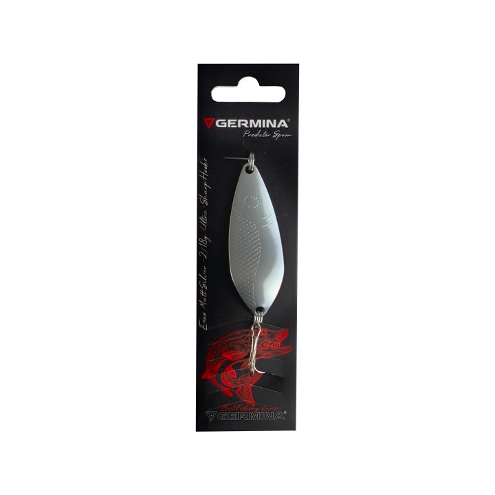 Wahadłówka GERMINA Esox 2 - 18g Matt Silver