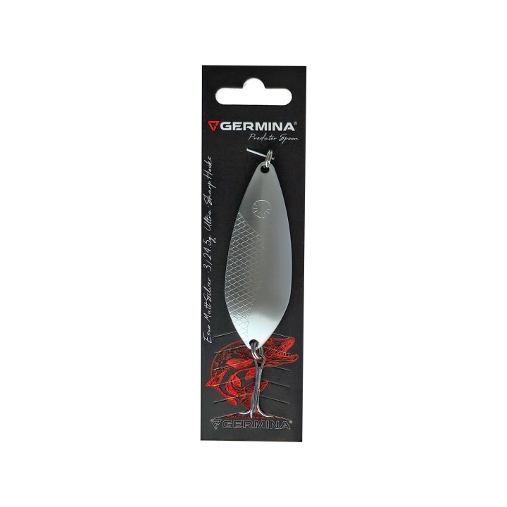 Wahadłówka GERMINA Esox 3 - 24g Matt Silver