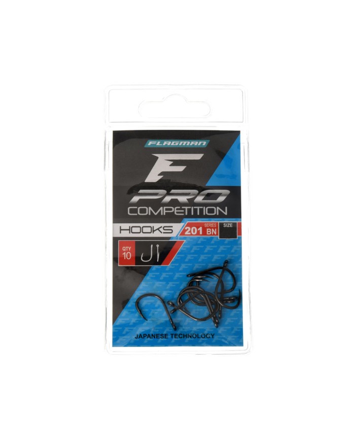 FLAGMAN HOOK Pro Competition 201 ?4 black 10pcs