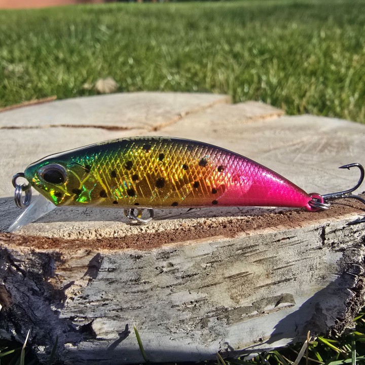 Wobler GERMINA Trout Minnow 6cm 6g King Salmon